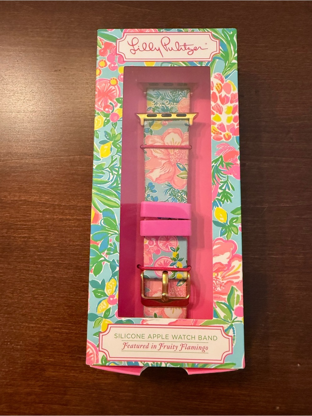 🌸 Lily Pulitzer Apple silicone watch strap/band - Picture 7 of 14